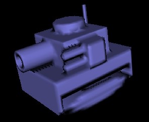 HyperFun Gallery: tank