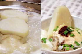 花郎亭のタッハンマリ鍋